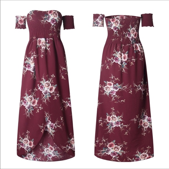 🌹Last one🌹Boho Floral Maxi dress - Picture 6 of 8